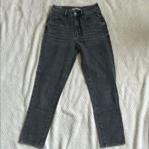 PacSun Black Denim Mom Jean